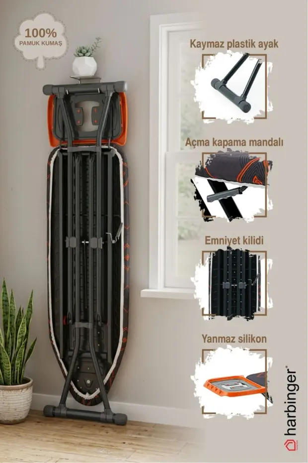 Harbinger MM395 EliteBoard Ütü Masası